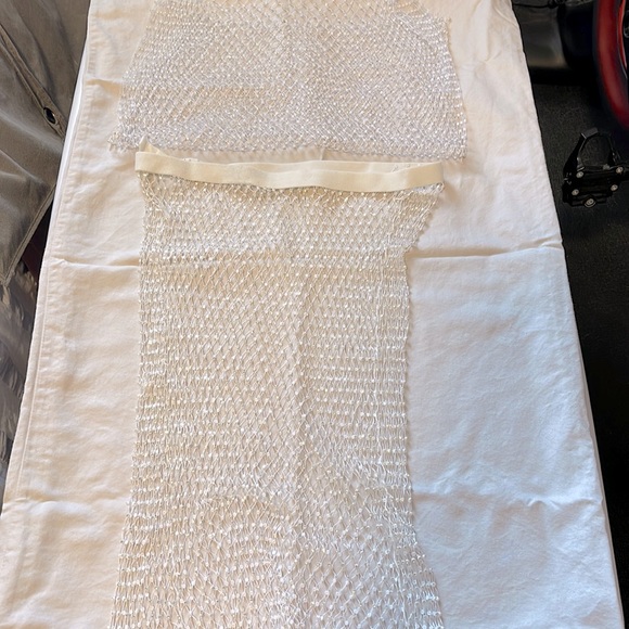 Two piece rhinestone beach or festival set. Bought for bachelorette, worn once - Picture 2 of 2